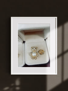 Bear Finest Pearl Brooch