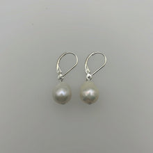 Load image into Gallery viewer, French Wire and Baroque Pearl Earrings

