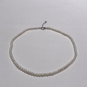 3-4MM Baby Round Freshwater Pearl Chocker