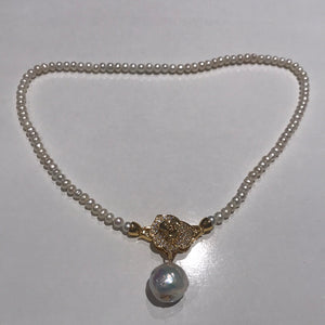 Rose Necklace Set