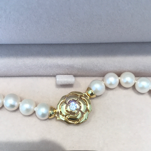 Camellia Sterling Silver And Premium Round Pearl Sets