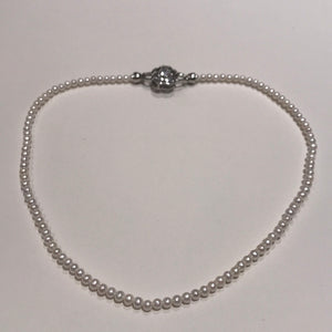 4MM Baby Pearl Necklaces With Camellia CLASP