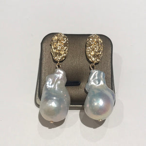 Baroque Freshwater Pearl Earrings