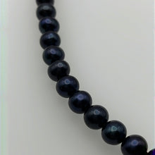 Load image into Gallery viewer, 9-10MM Black Freshwater Pearl Necklaces
