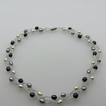 Load image into Gallery viewer, Magnet Multi Coloured Pearl Necklaces
