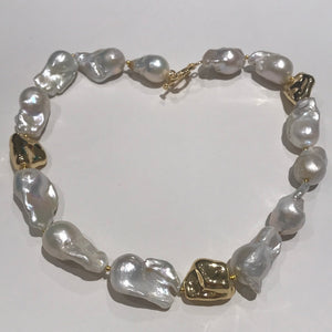 Massive Baroque Freshwater Pearl Necklaces