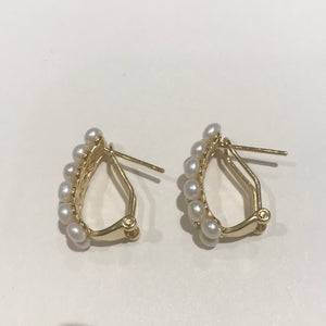 Multi Pearl Earrings