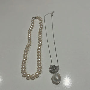 Rose 8-9 MM Premium Freshwater Pearl Set